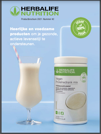 Herbalife Nutrition online voeding brochure